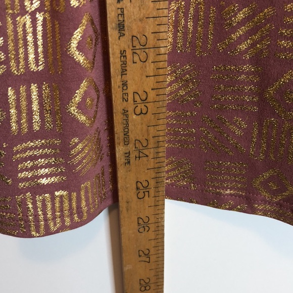 Glitzy gold Top Size XL - Picture 4 of 9